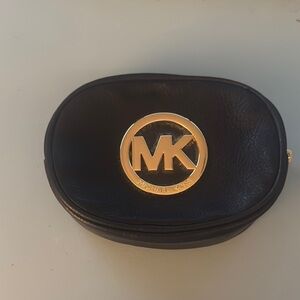 Michael Kors Black Leather Pouch